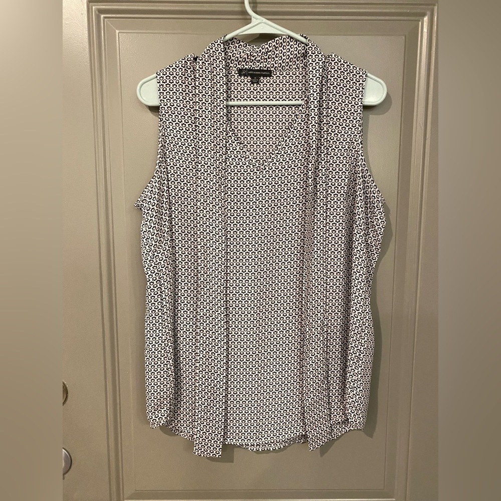 Patterned chiffon blouse - Picture 5 of 5